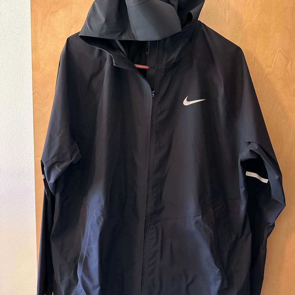 Nike Black Windbreaker Jacket